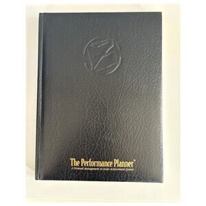 Zig Ziglar Performance Planner Black Hard Cover NEW